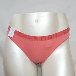 XL X-LARGE Calvin Klein QD3636 CK Ultimate Cotton Thong Orange NWT New with Tags